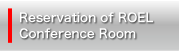 Reservation of RCOE Conference Room