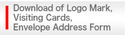Download of Logo Mark, Visiting Cards, Envelope Address Form